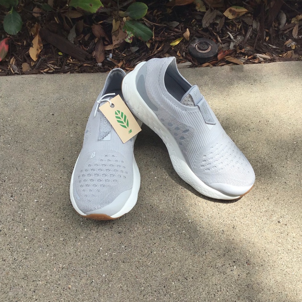 NEW NEW BALANCE women's fresh foam x 1080 unlaced shoes in gray/white